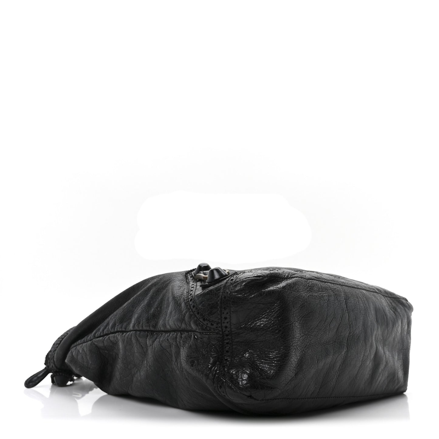 Agneau Giant Brogues Hardware Day Hobo Black