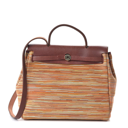 Hermes Barenia Vibrato Herbag 30 PM Orange 1 of 10