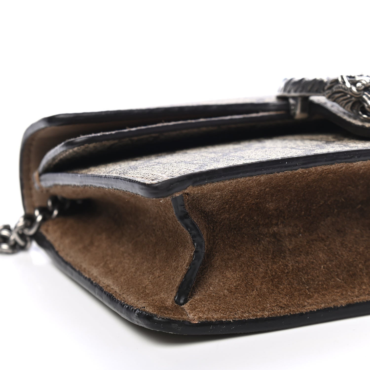 Gucci GG Supreme Monogram Super Mini Dionysus Shoulder Bag Taupe 6 of 7