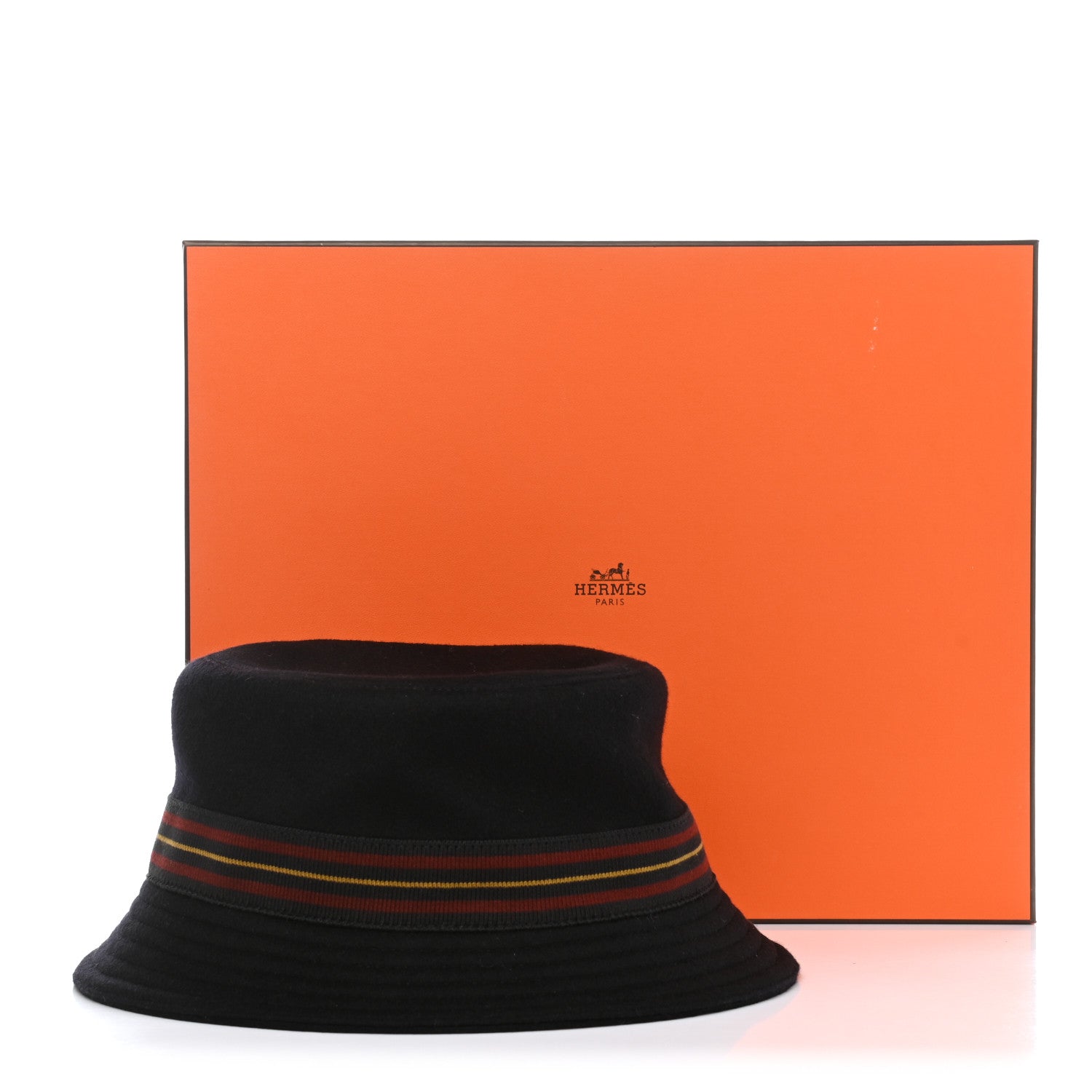 Hermes Water-Repellent Cashmere Mens DJack Hat 58 Marine 9 of 9