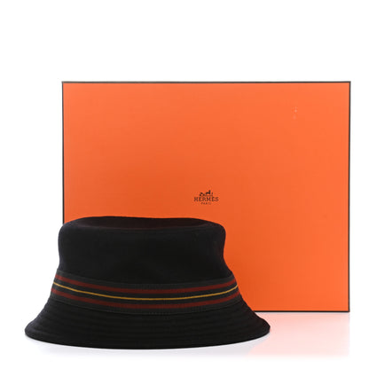 Hermes Water-Repellent Cashmere Mens DJack Hat 58 Marine 9 of 9