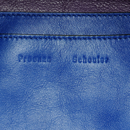 Proenza Schouler Leather Double Sided PS Courier Bag Royal Blue Veruca Salt 7 of 11