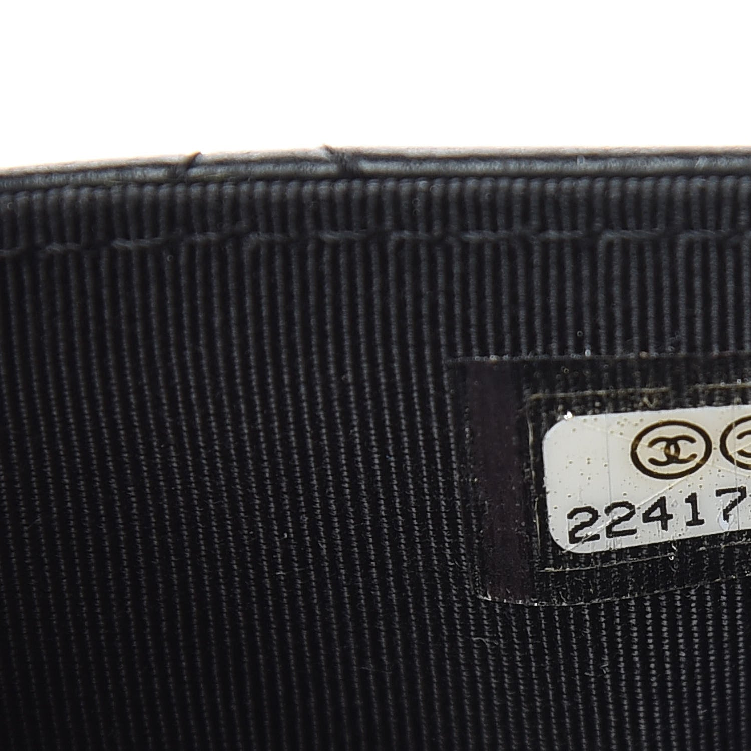 Chanel Lambskin Quilted Flap Card Holder Black 8 of 9