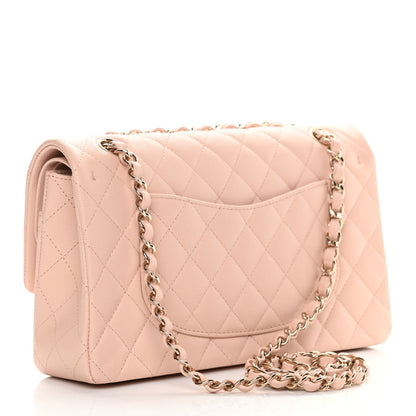 Chanel Caviar Quilted Medium Double Flap Light Beige 3 of 11