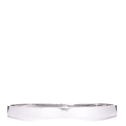 Hermes 18K White Gold Diamond PM Kelly Pave Bracelet SH 3 of 4