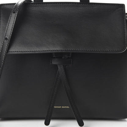 Mansur Gavriel Calfskin Mini Mini Lady Bag Black Flamma 9 of 9