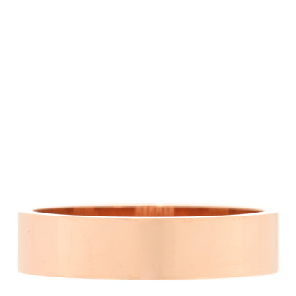 Hermes 18K Rose Gold Diamond PM Kelly Ring 59 8.75 3 of 5
