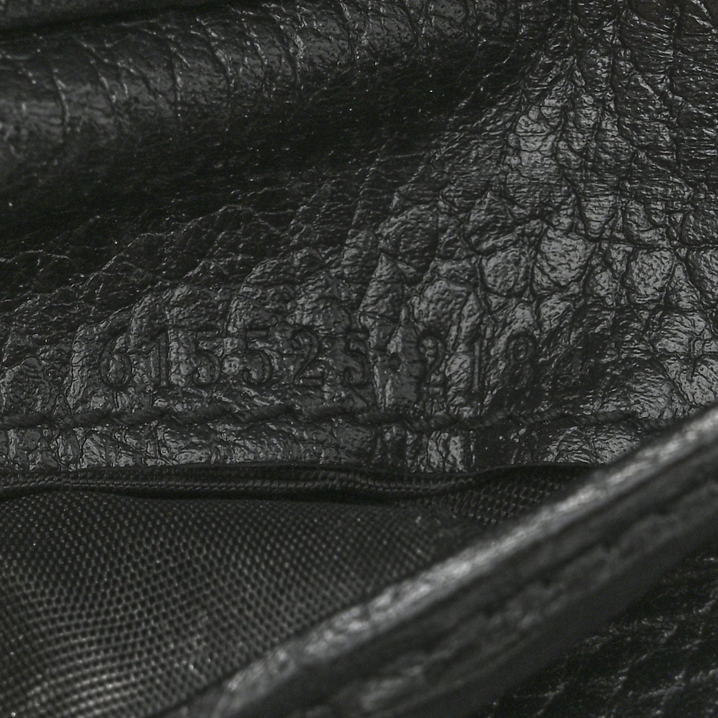 Dollar Calfskin Interlocking G French Wallet Black