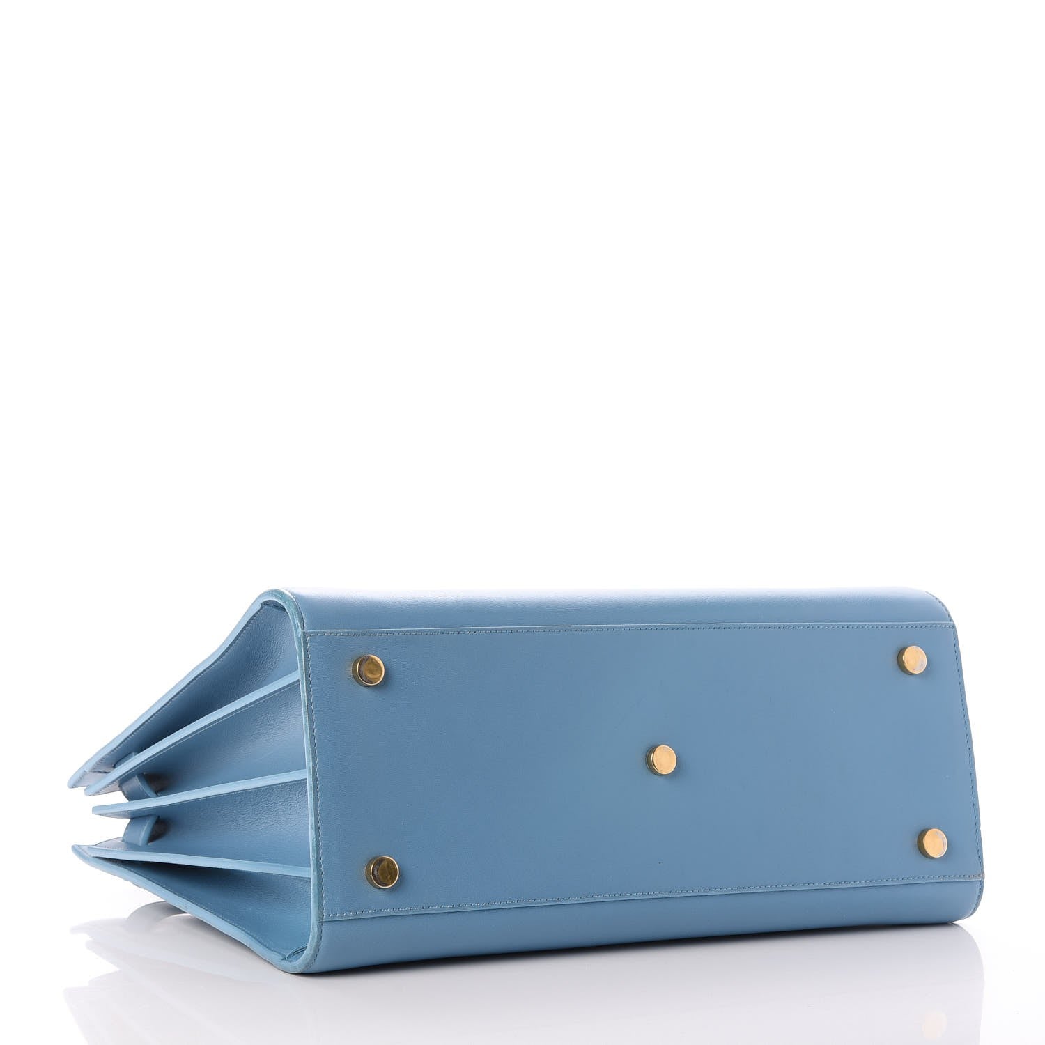 Saint Laurent Calfskin Small Sac De Jour Light Blue 4 of 11