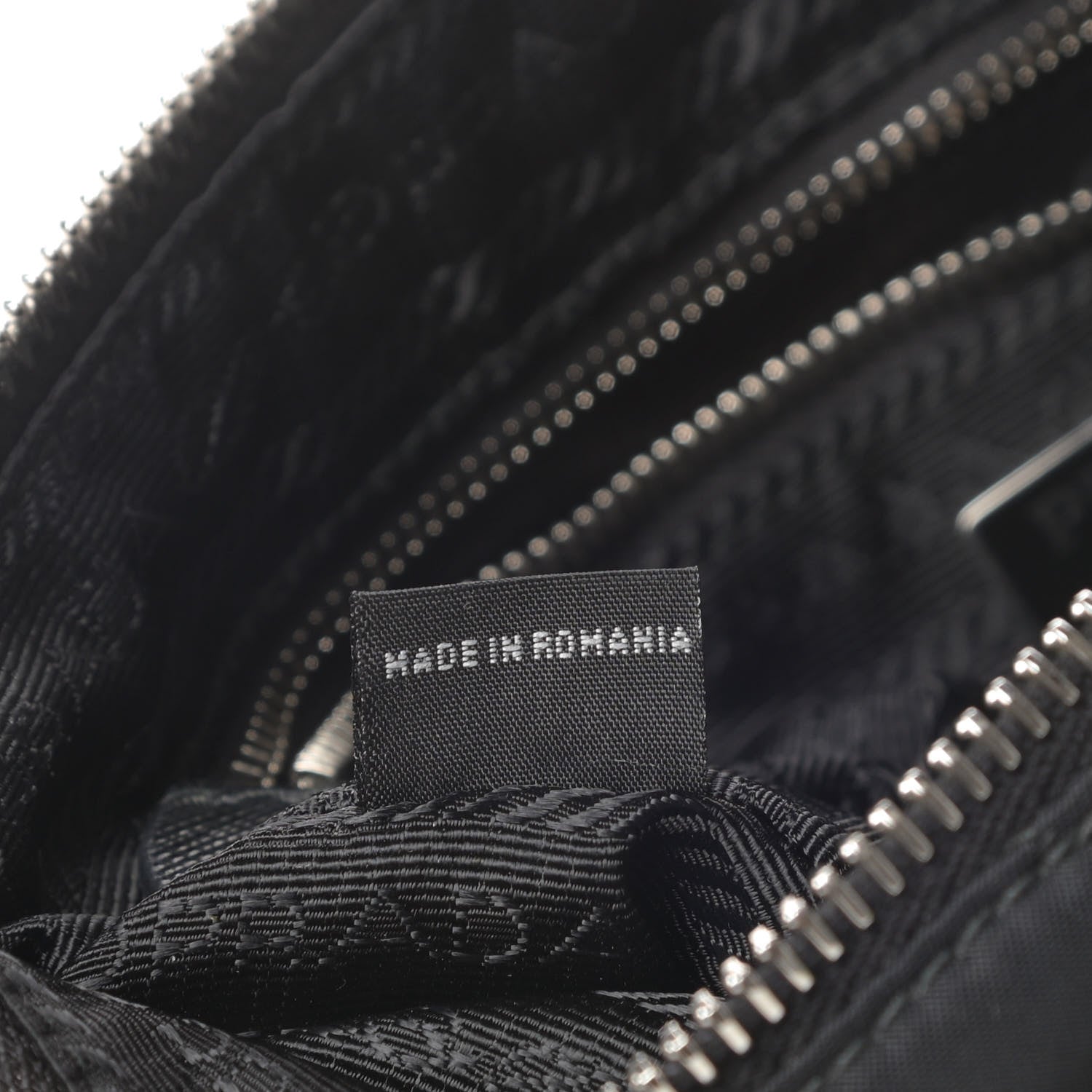 Prada Nylon Tessuto Impuntu Quilted Crossbody Bag Black 7 of 11