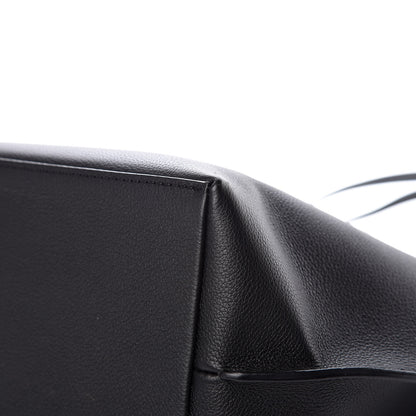 Louis Vuitton Calfskin Lockme Go Tote Black 10 of 11