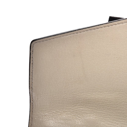 Gucci Calfskin Osiride Future Top Handle Bag Mystic White Hibiscus Red Black 10 of 16