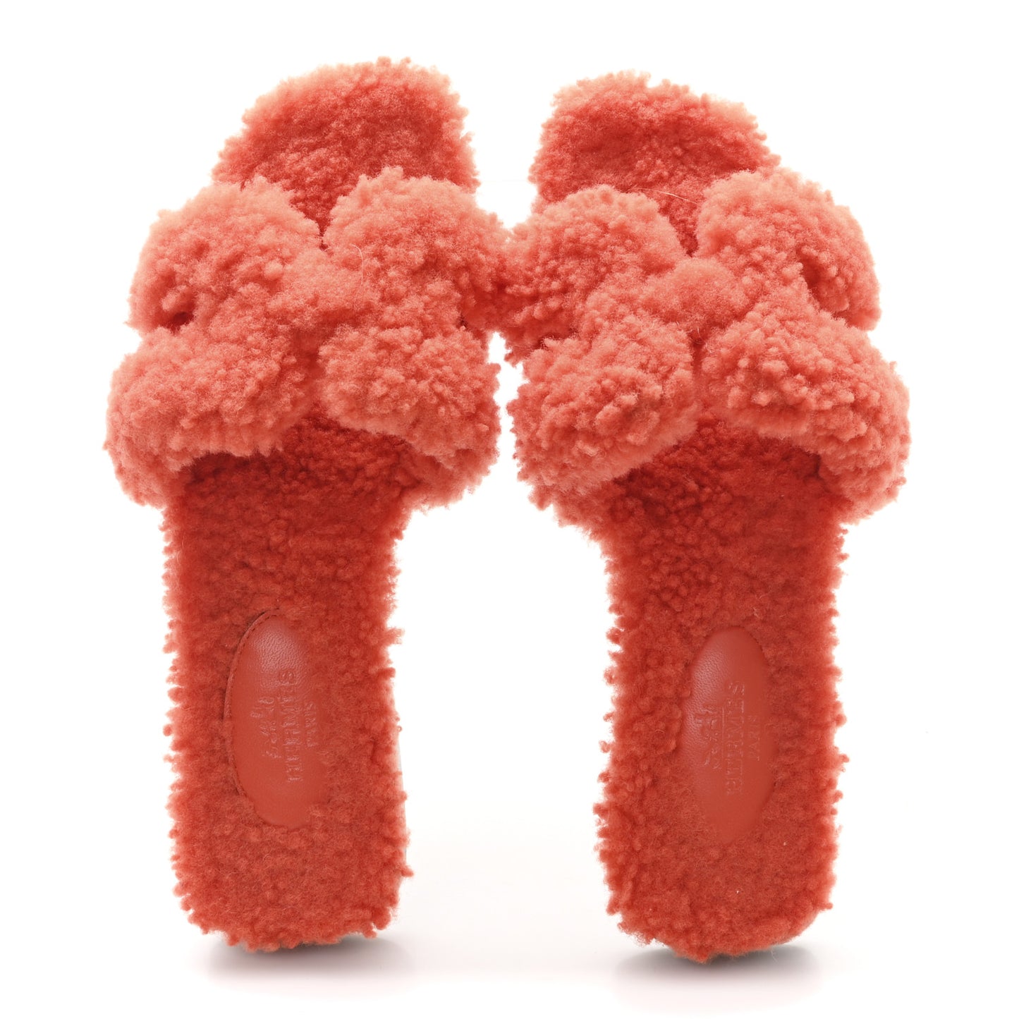 Woolskin Oran Sandals 36.5 Orange