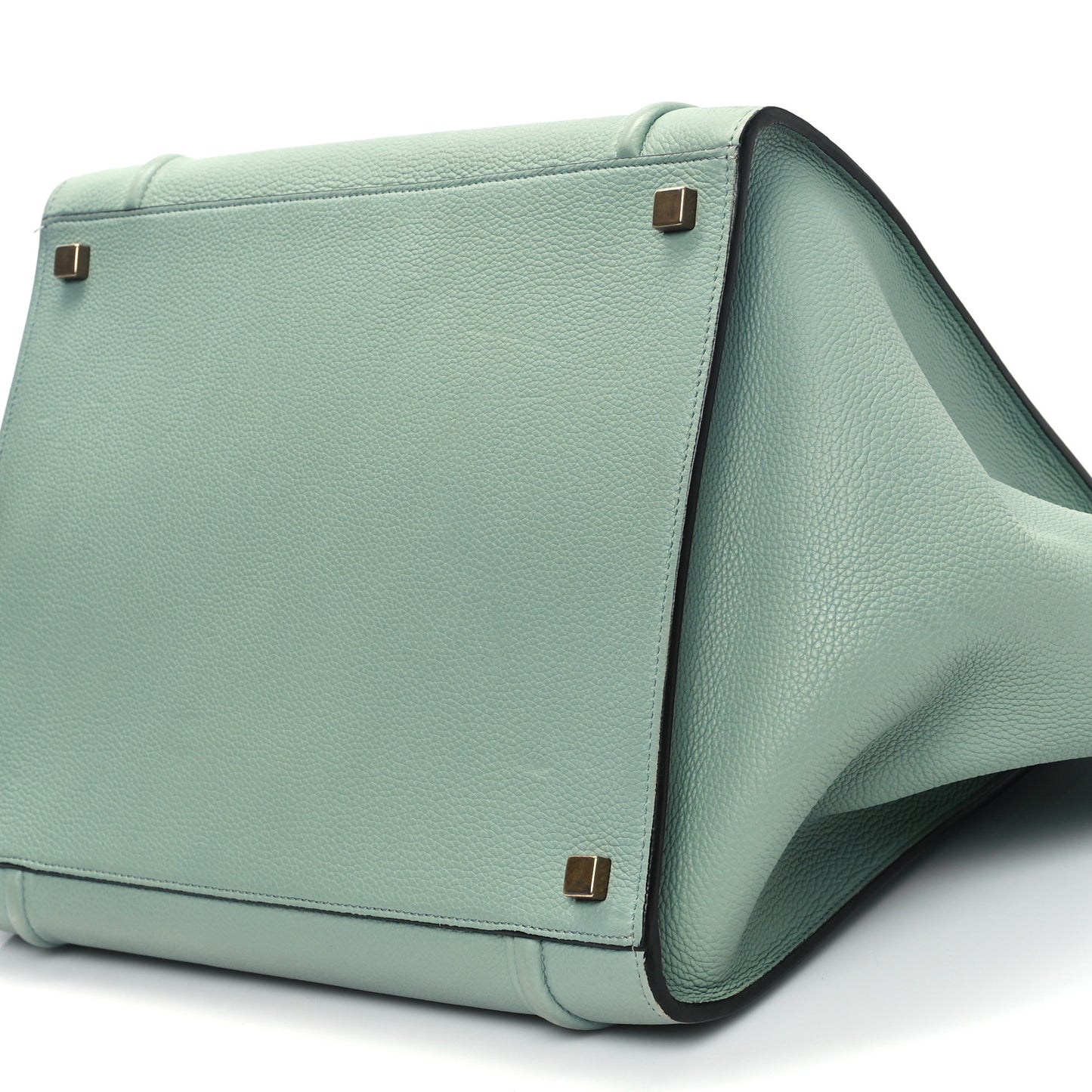 Baby Grained Calfskin Medium Phantom Luggage Jade