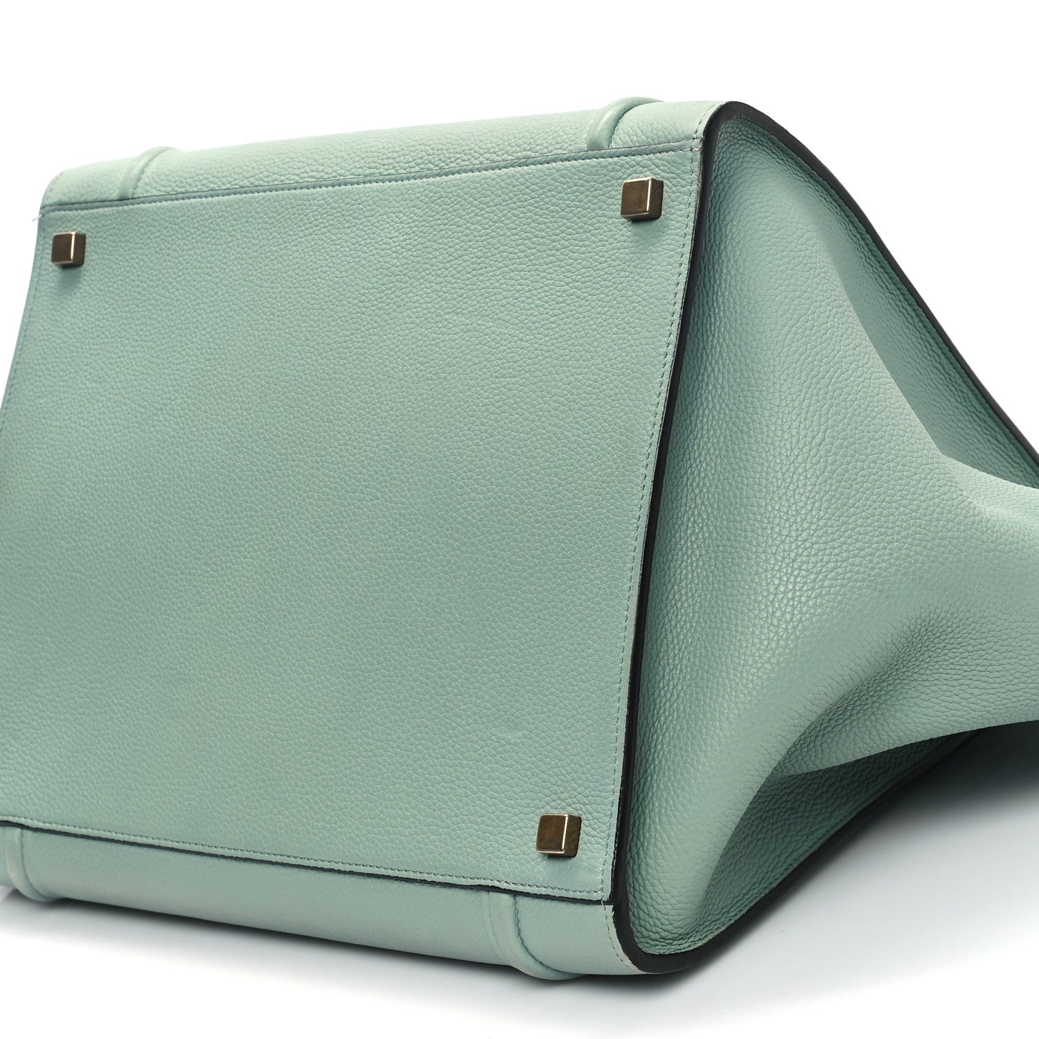 Celine Baby Grained Calfskin Medium Phantom Luggage Jade 9 of 11