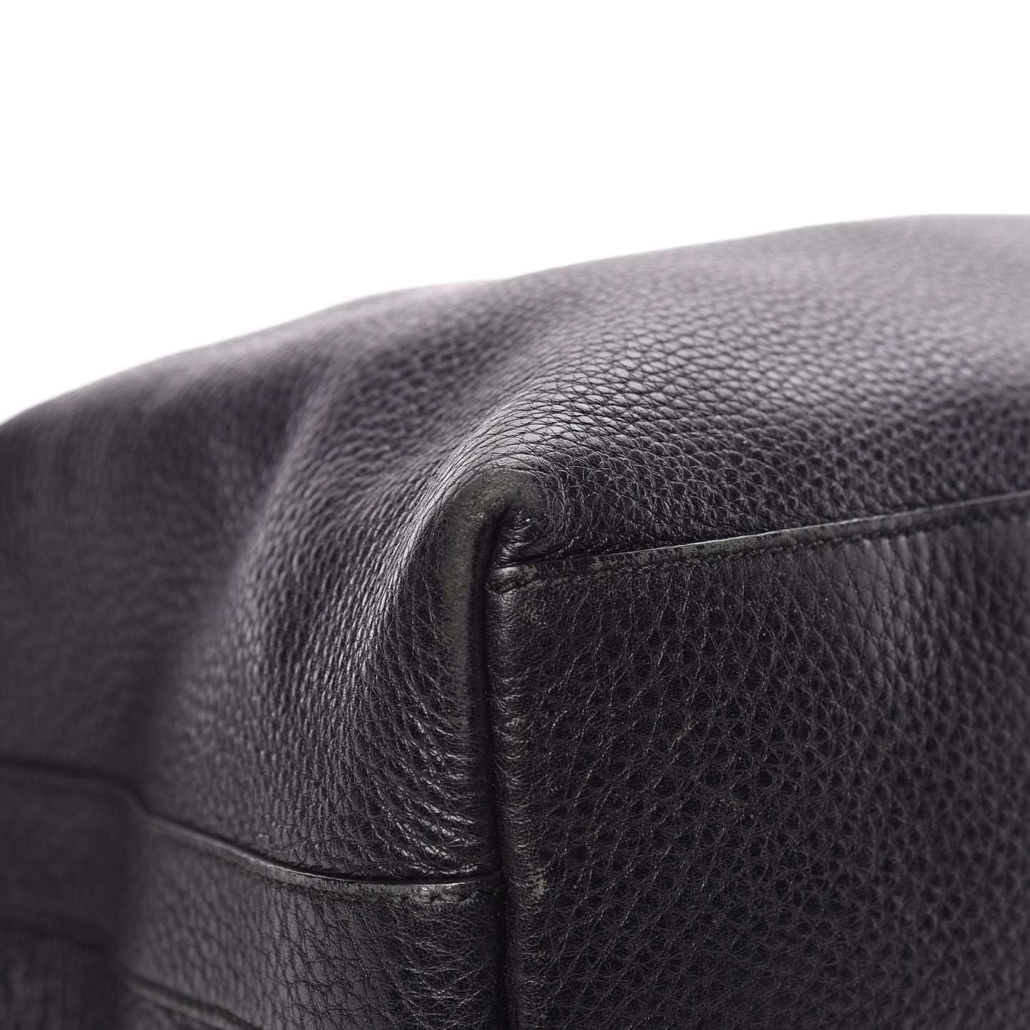 Pebbled Calfskin Small Miss GG Hobo Black