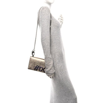 Dolce & Gabbana Metallic Calfskin DG Girls Millennials Crossbody Bag Gold 2 of 15
