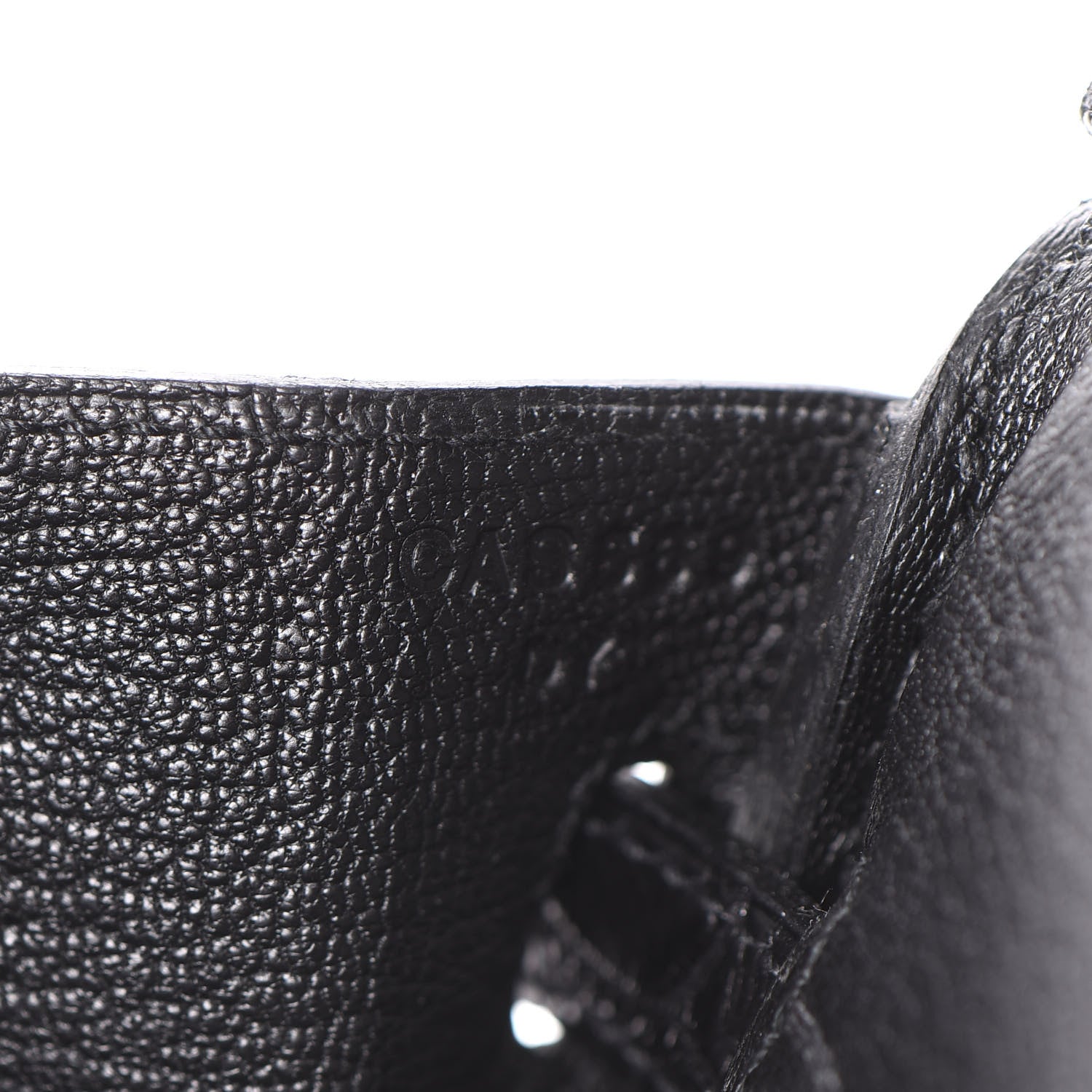 Hermes Taurillon Novillo Shiny Niloticus Crocodile Birkin Touch 25 Black 27 of 37