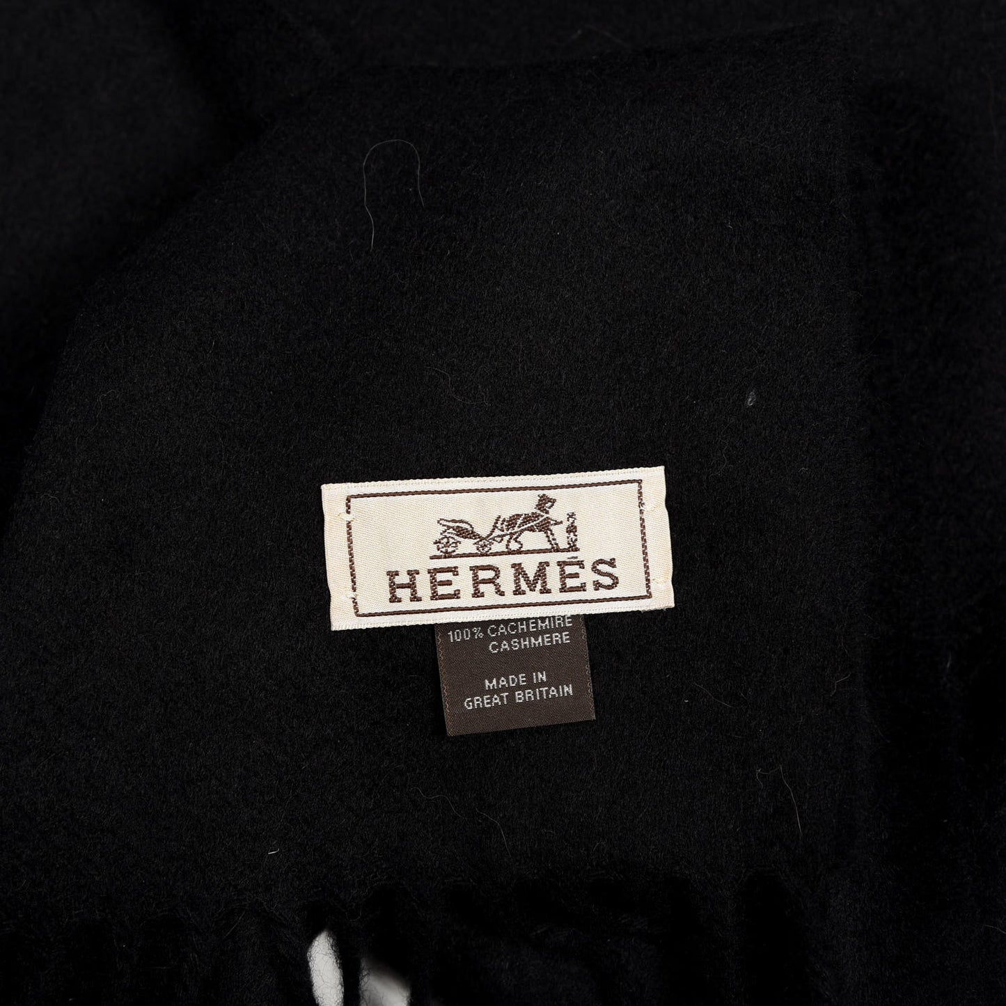 Cashmere Recto Verso Muffler Black