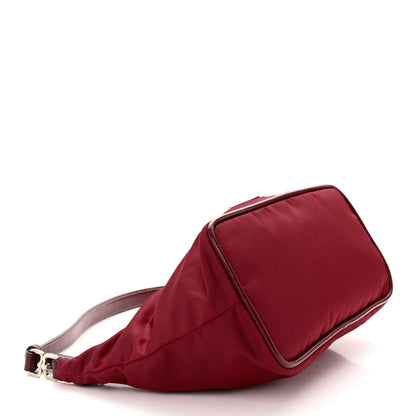 Prada Tessuto Nylon Small Shoulder Bag Red 4 of 13