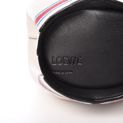 Loewe Calfskin 22 Mini Elephant Crossbody Bag Soft White Red 8 of 8