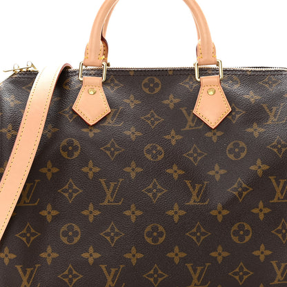 Louis Vuitton Monogram Speedy Bandouliere 30 8 of 14
