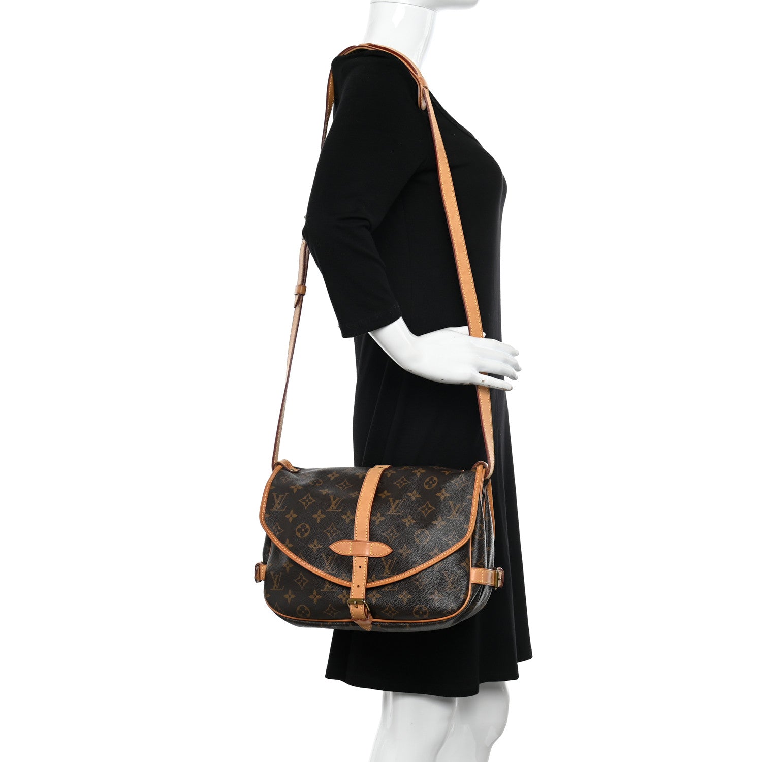 Louis Vuitton Monogram Saumur 30 2 of 11