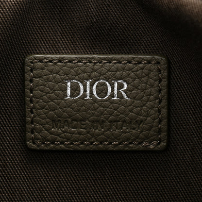 Christian Dior Oblique Saddle Triple Pouch Green 7 of 11