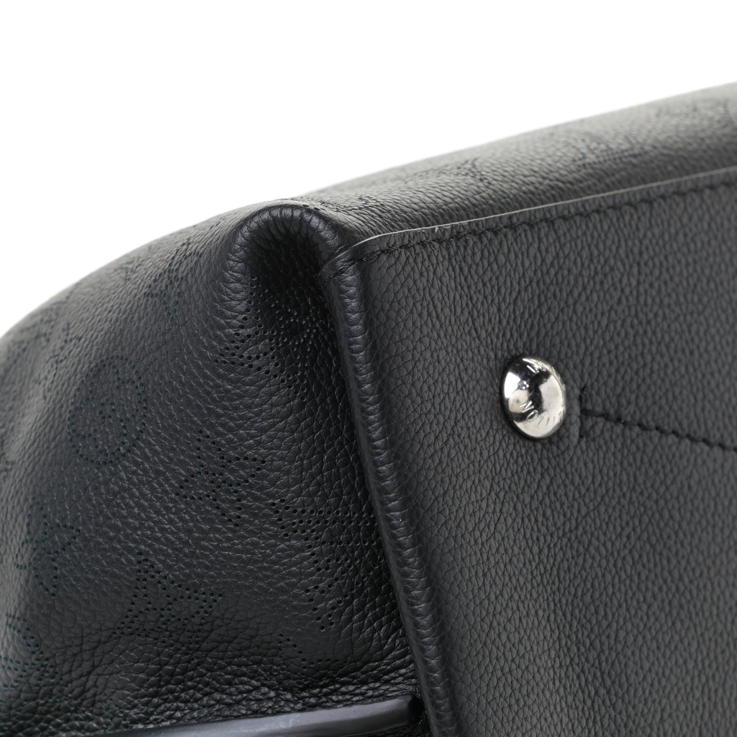 Louis Vuitton Mahina Carmel Hobo Black 4 of 9
