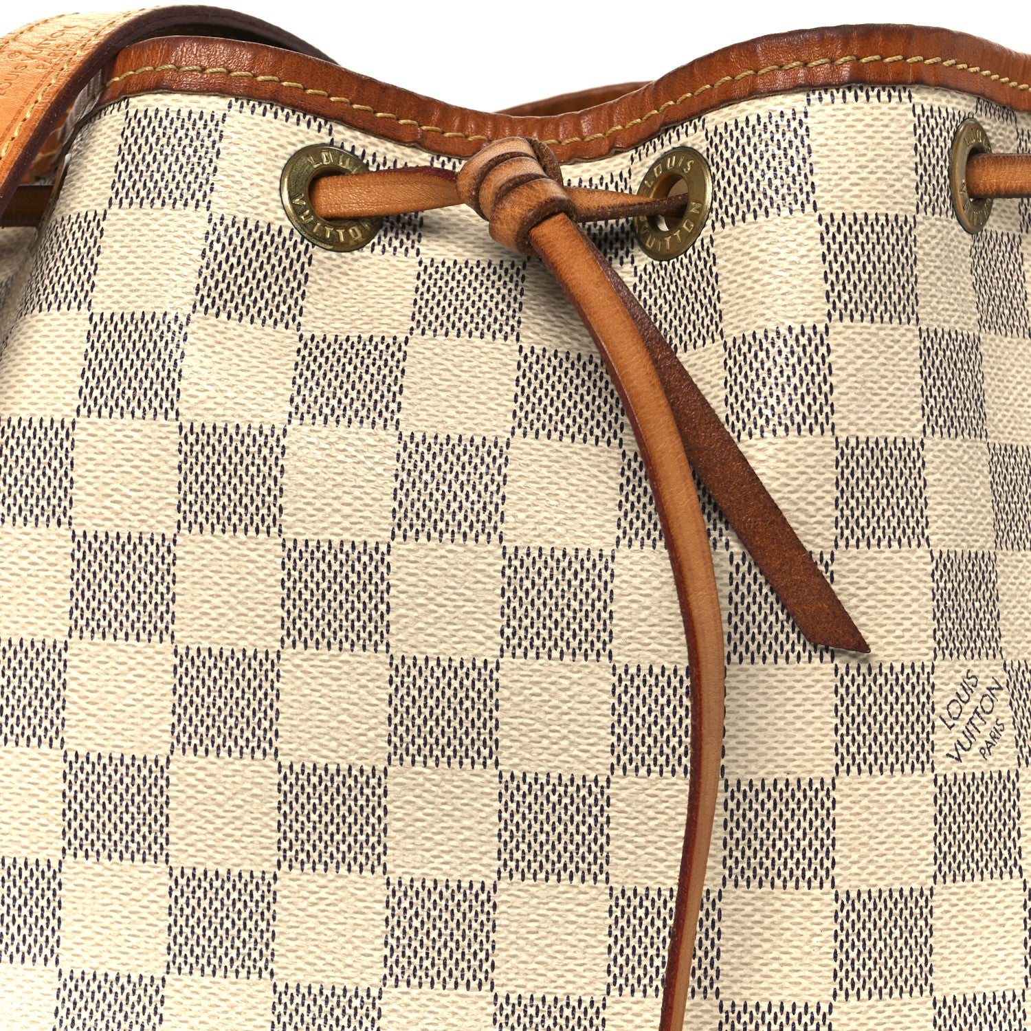 Louis Vuitton Damier Azur Noe BB 8 of 14