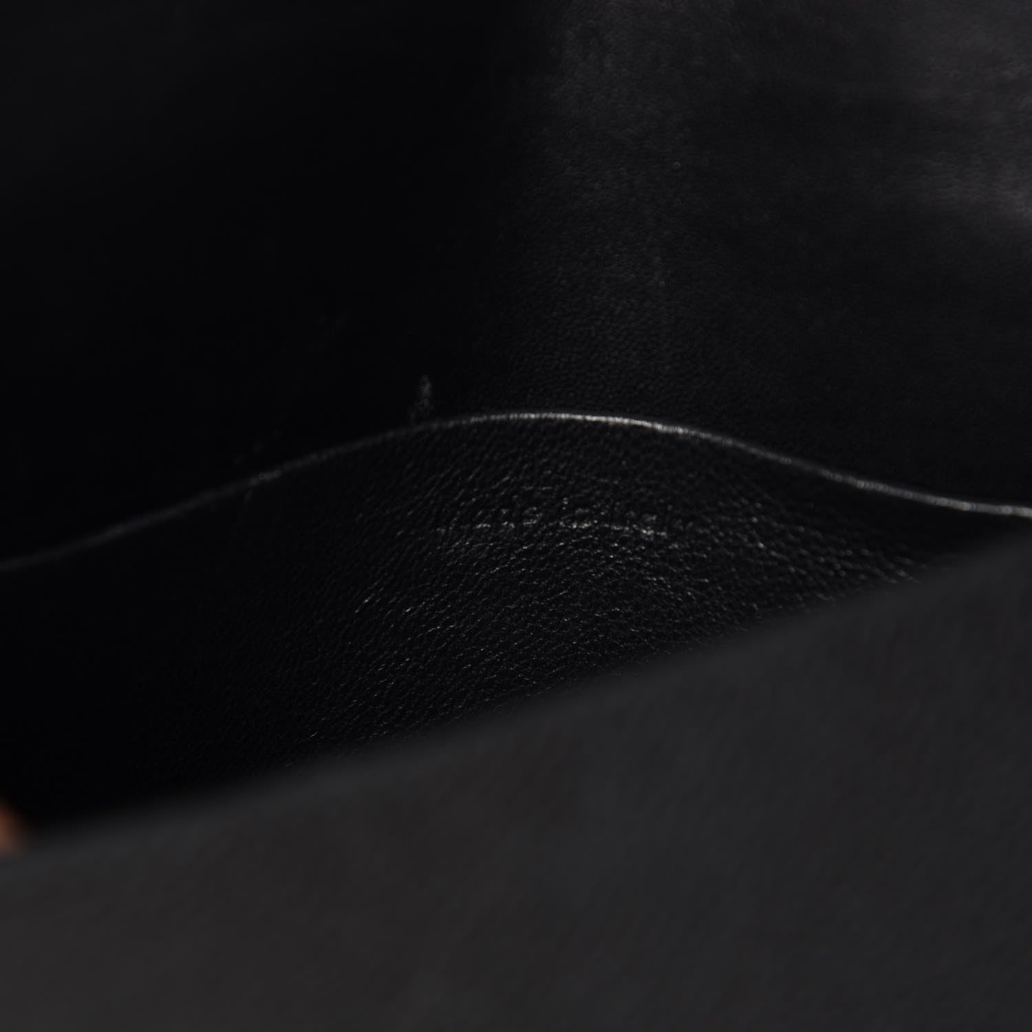 Celine Baby Grained Calfskin Small Trotteur Black 9 of 10