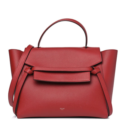 Celine Grained Calfskin Mini Belt Bag Rust 1 of 7
