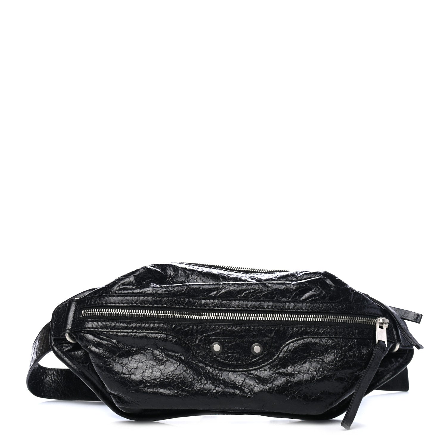 Balenciaga Lambskin Classic Hardware Neo Lift Hip Bag Black 1 of 4