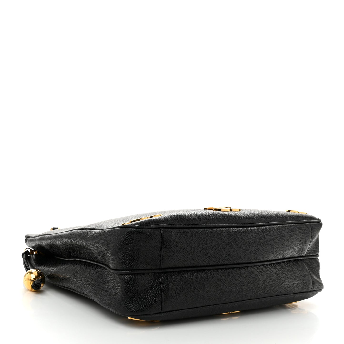 Caviar CC Shoulder Bag Black