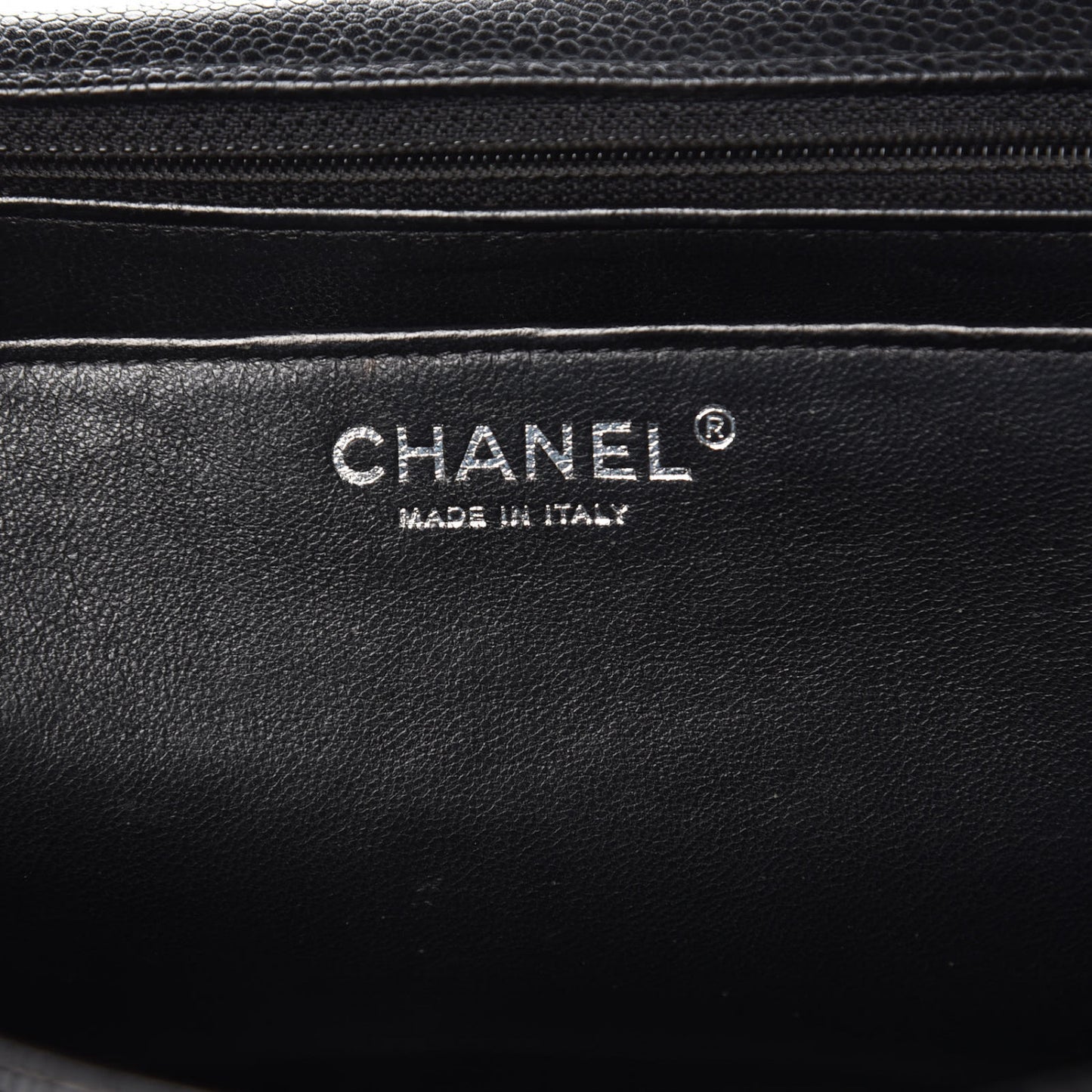 Caviar Quilted Maxi Single Flap Black