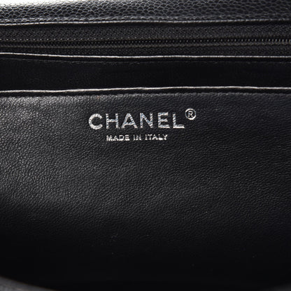 Chanel Caviar Quilted Maxi Single Flap Black 6 of 14