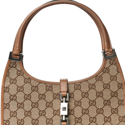 Gucci Monogram Small Bardot Bag Brown 13 of 30