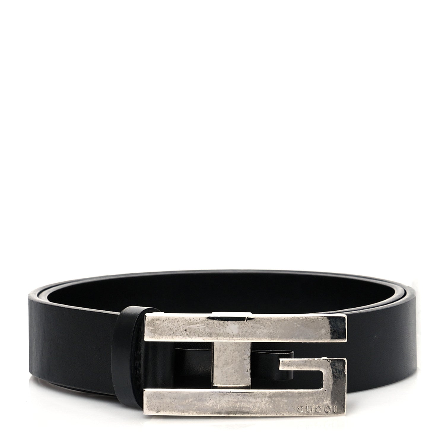 Gucci Calfskin G Logo Belt 70 28 Black 1 of 6
