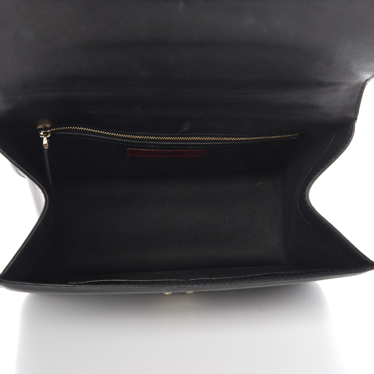 Valentino Garavani Vitello Medium Glam Lock Rockstud Flap Black 5 of 10
