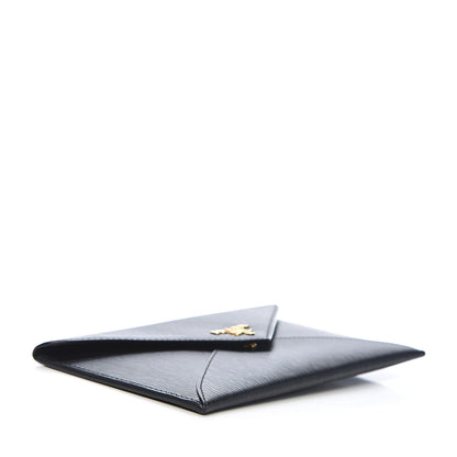 Prada Vitello Move Envelope Wallet Black 4 of 8
