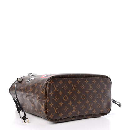 Louis Vuitton Monogram World Tour Neverfull MM 5 of 13