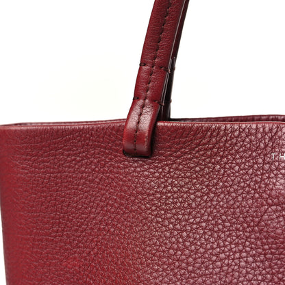 The Row Grained Calfskin Small Park Tote Terracotta 11 of 11