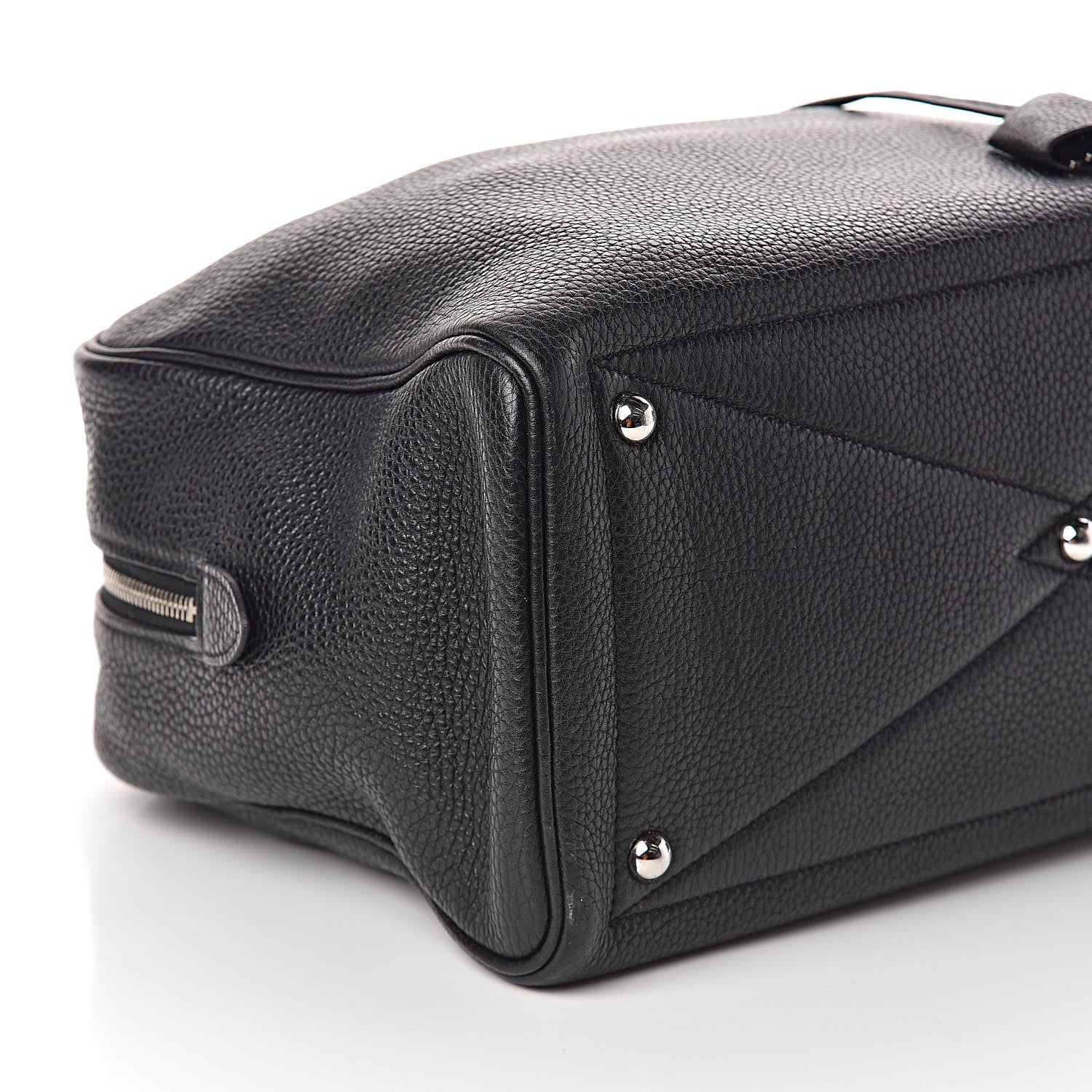 Hermes Taurillon Clemence Victoria II 35 Black 8 of 13