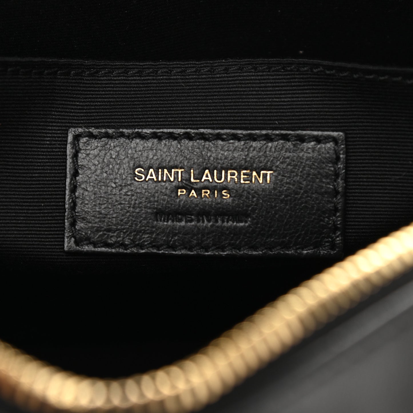 Calfskin Matelasse Monogram Lou Camera Bag Black