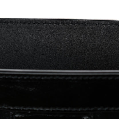Gucci Suede Patent GG Web Small Ophidia Chain Shoulder Bag Black 14 of 14