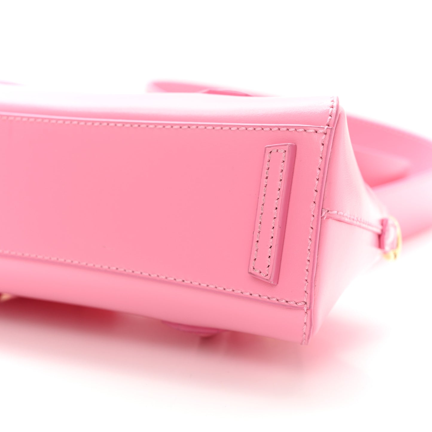 Box Calfskin Mini Antigona Stretch Bright Pink