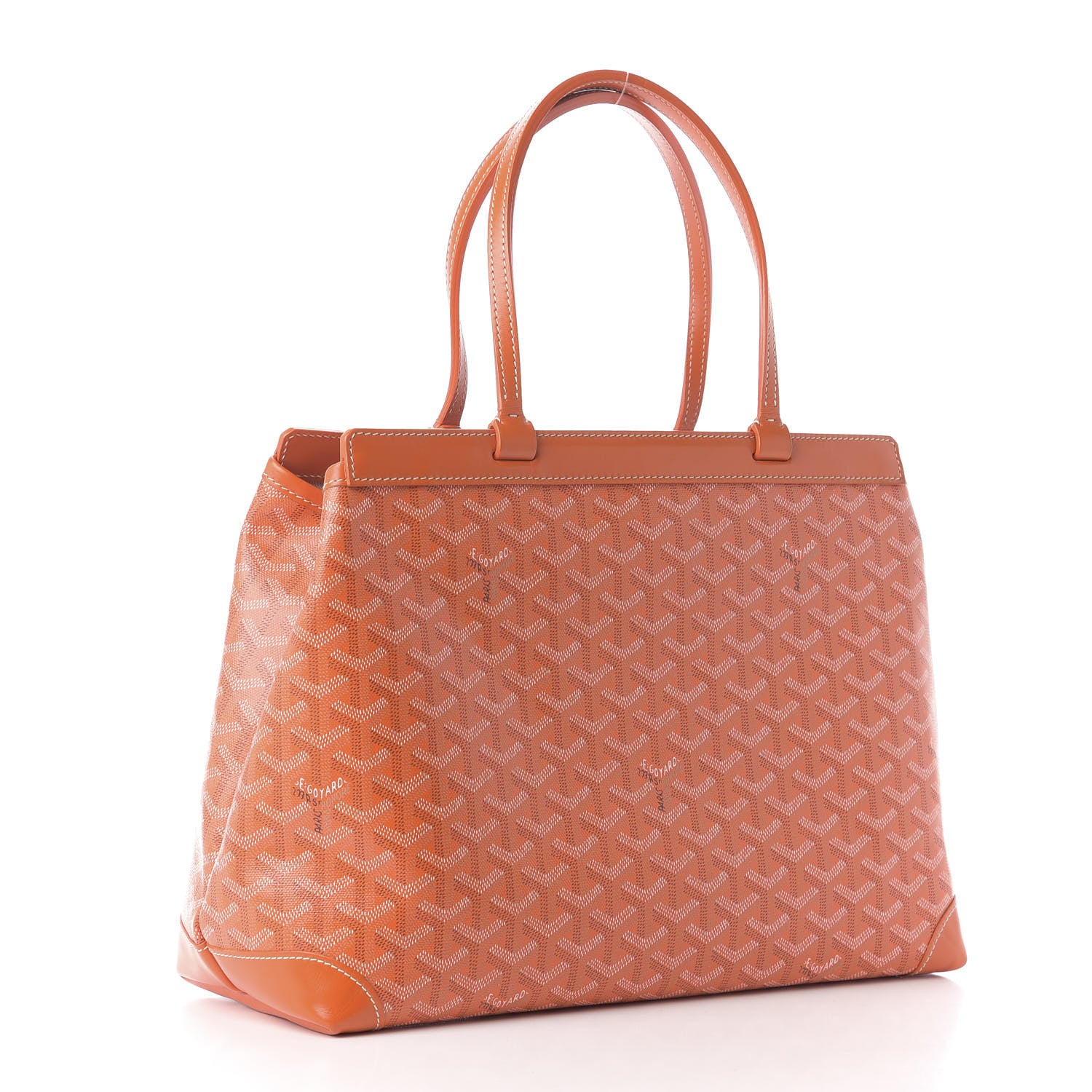 Goyard Goyardine Bellechasse PM Orange 2 of 8