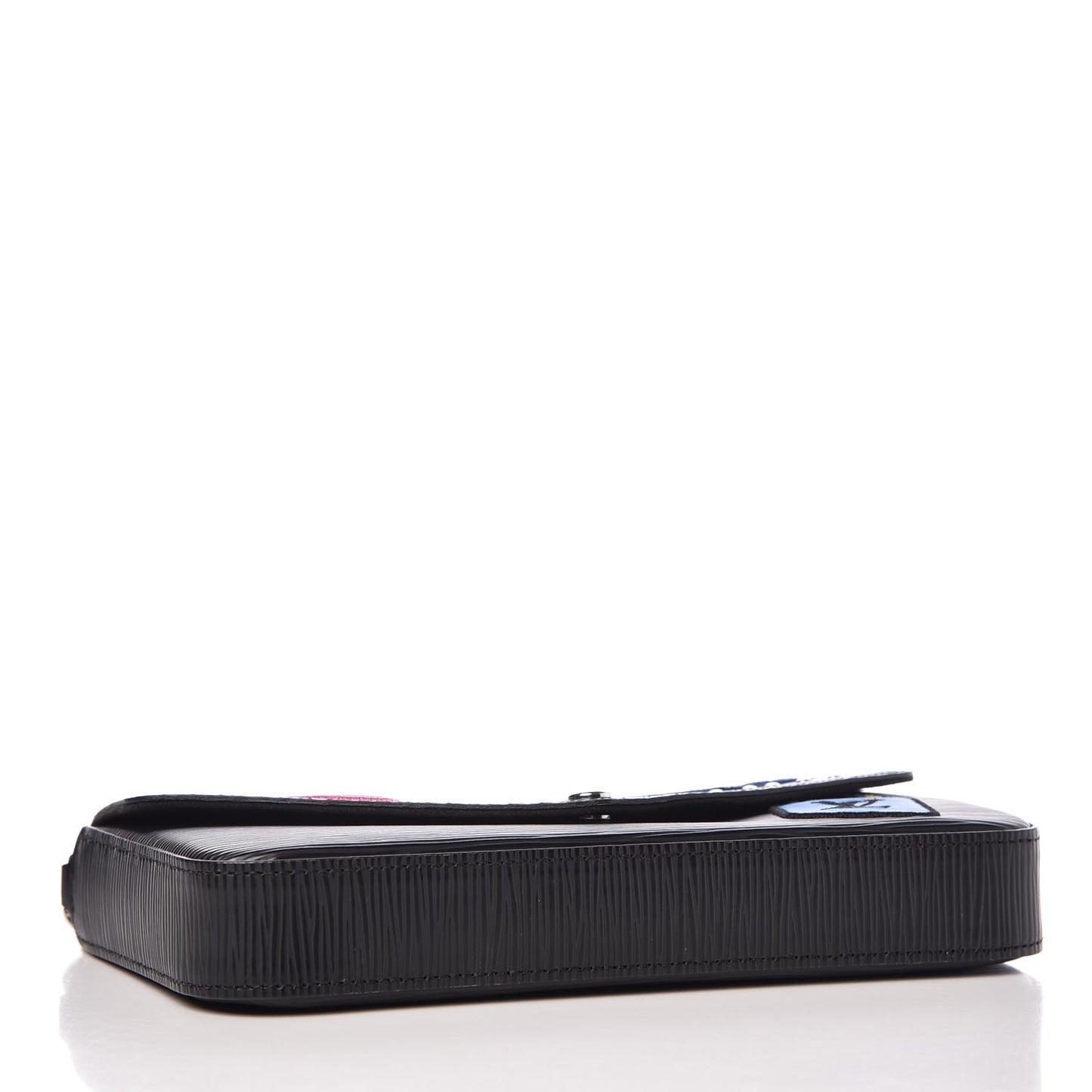 Epi LV Stories Pochette Felicie Black
