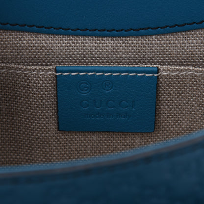 Gucci Microguccissima Mini Emily Shoulder Bag Deep Cobalt 8 of 12