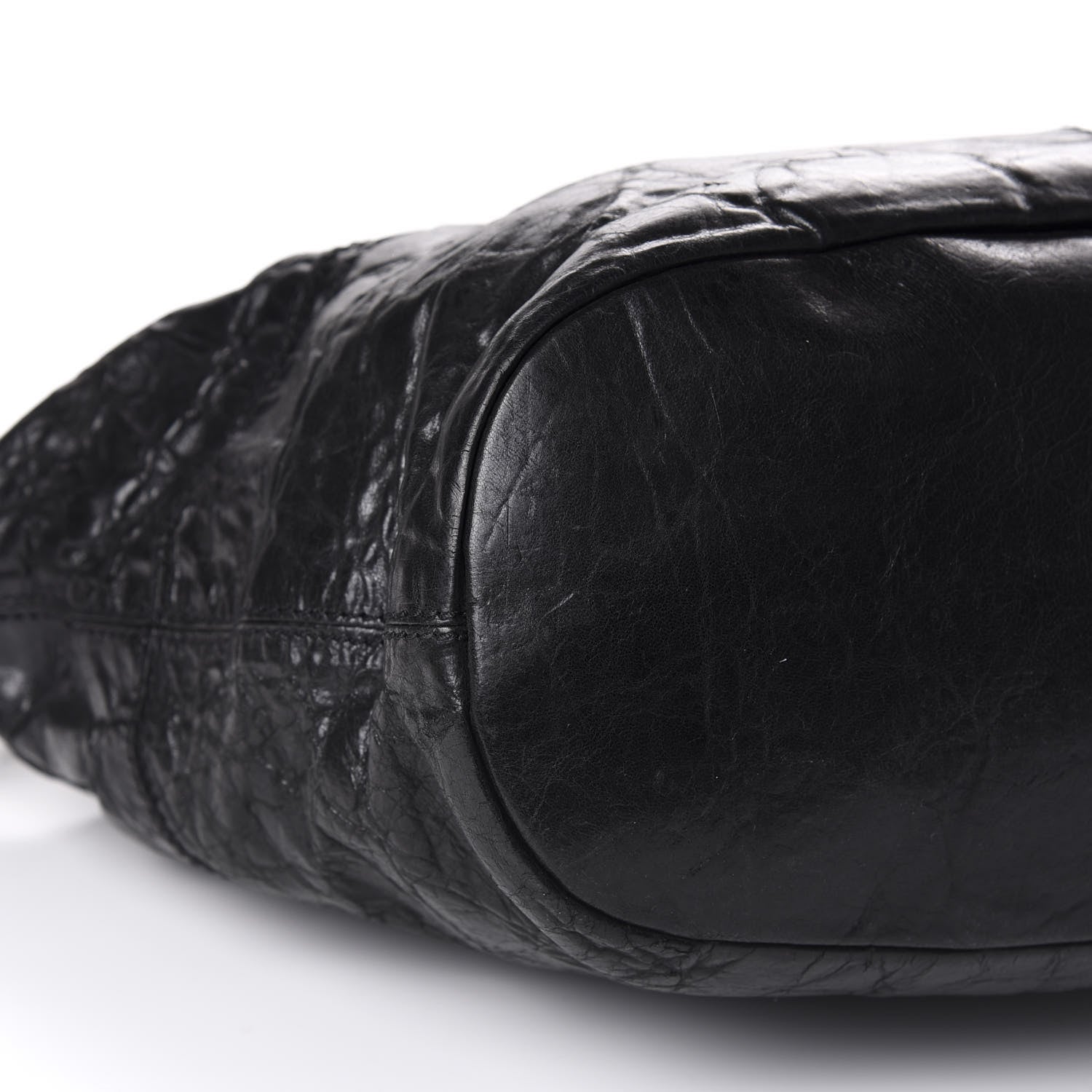 Givenchy Wrinkled Lambskin Medium Nightingale Black 7 of 17